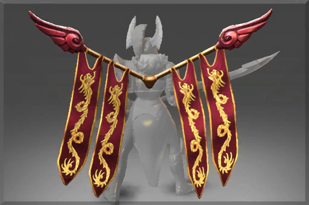 Открыть - Twin Banner Of The Dragon Guard для Legion Commander